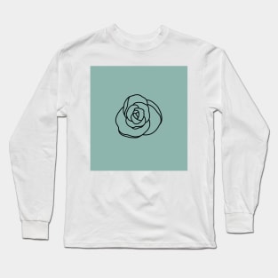 Aesthetic rose Long Sleeve T-Shirt